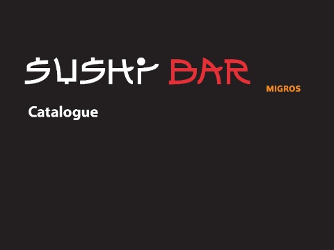 Catalogue Sushi